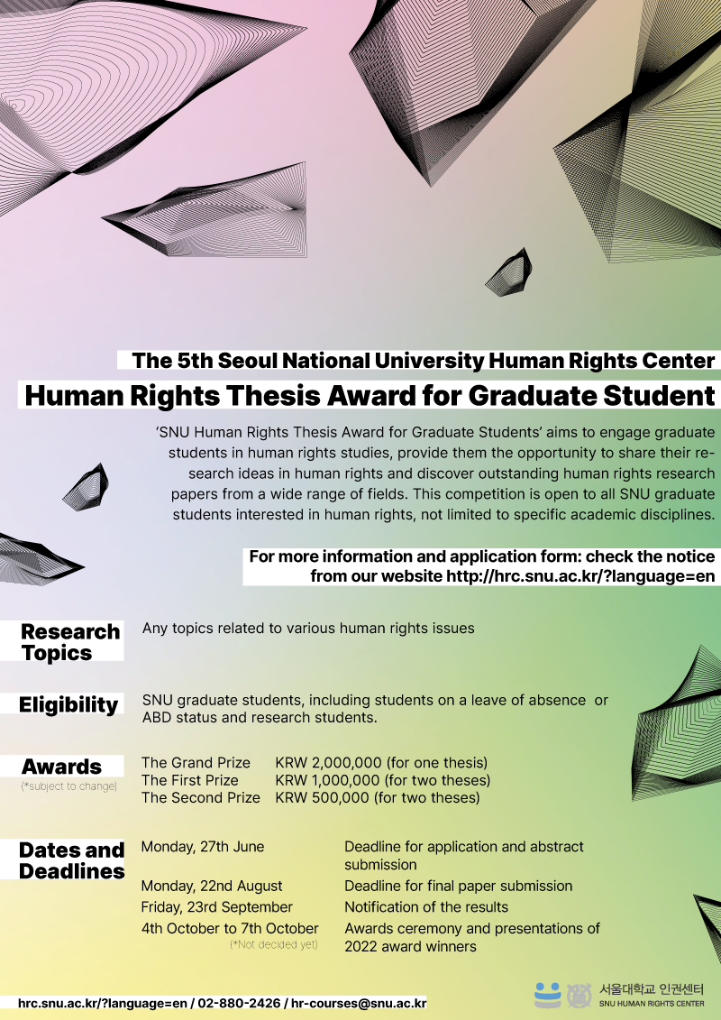 centre for human rights thesis